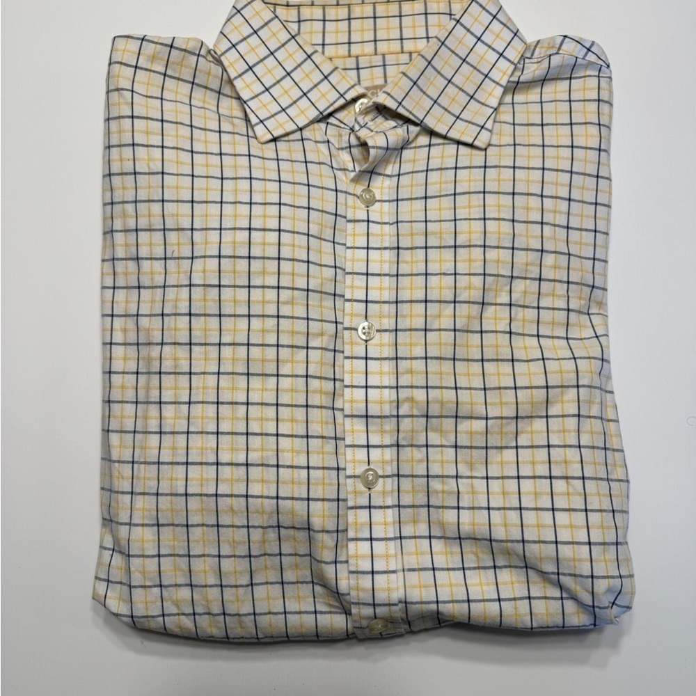 Mens Michael Kors Checkered Shirt